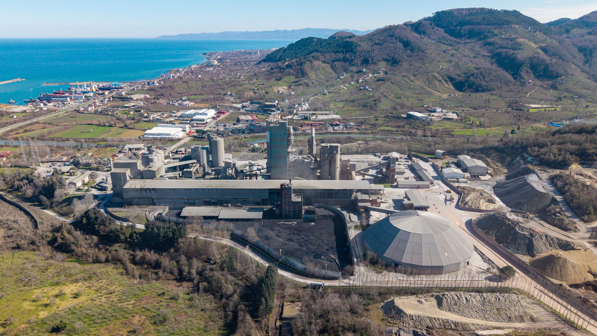 Large industrial plant representing regional and global chemical distribution